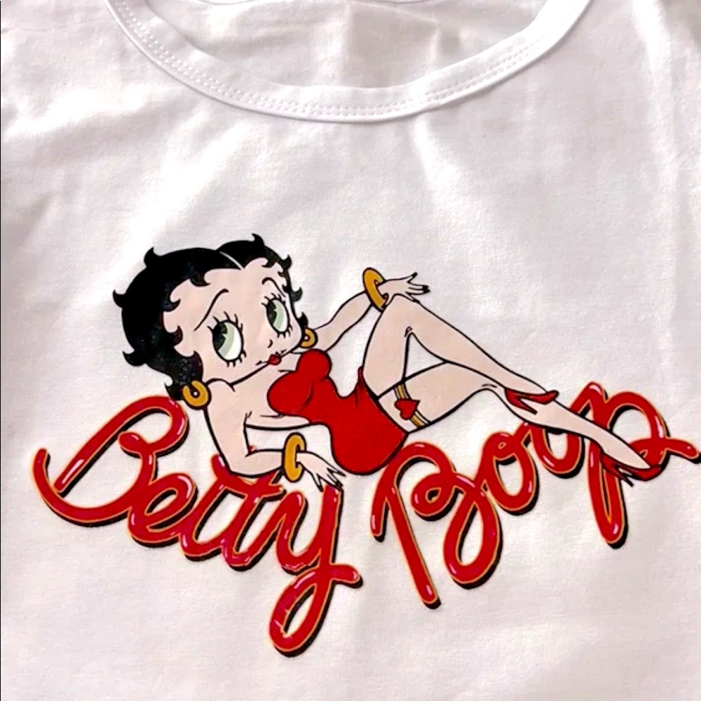 Betty Boop crop top